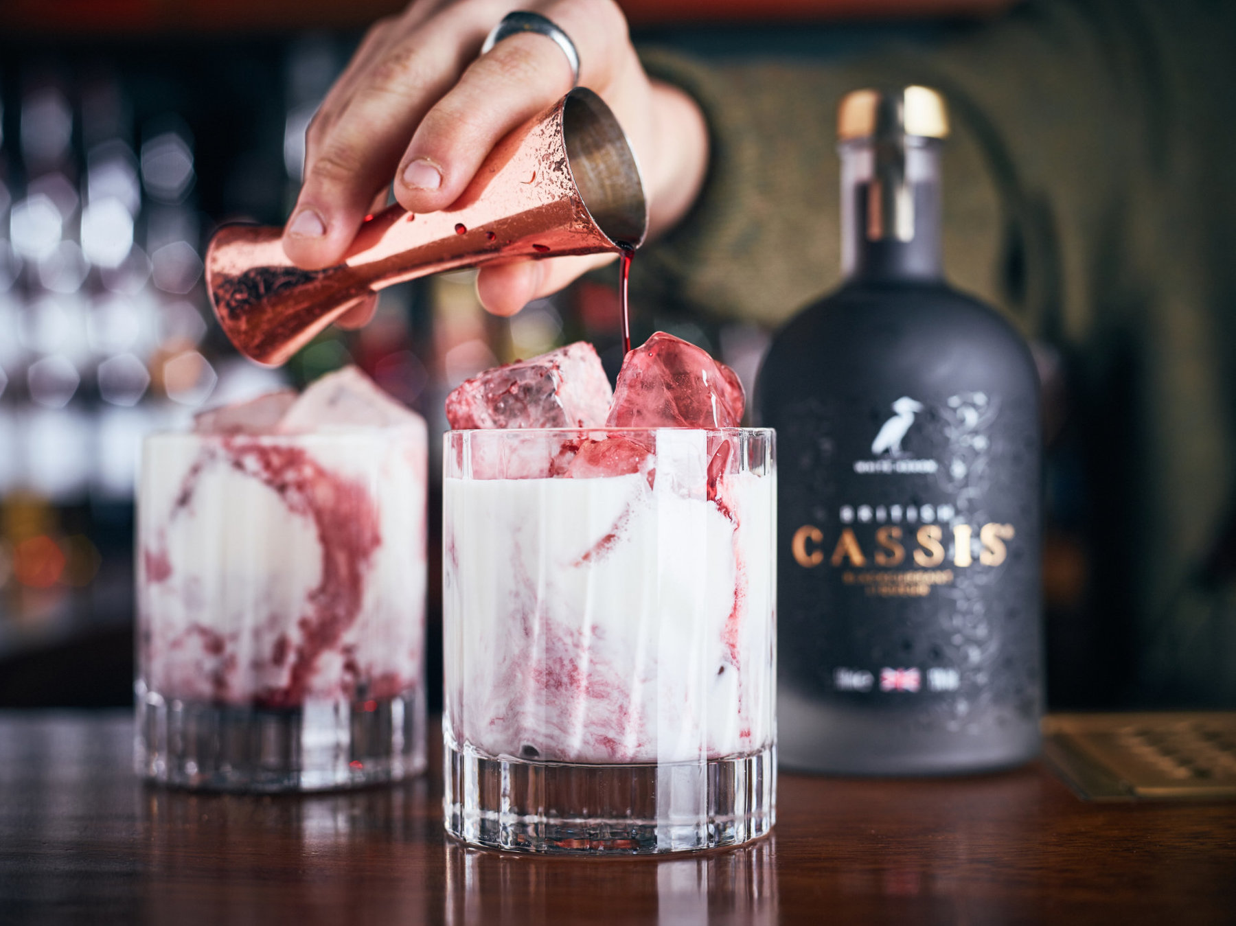 Finest British Cassis Blackcurrant Liqueur - Perfect for Cocktails