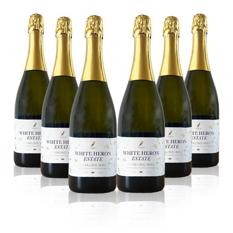 6 Sparkling Wine Bottles